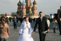 Wedding in Red Square